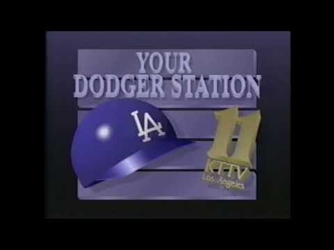 KTTV (Fox) Station ID 1987 "Your Dodgers Station"