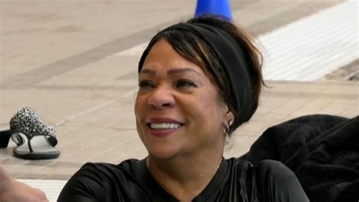 Never too late: Woman faces her fear of water after nearly drowning as a child