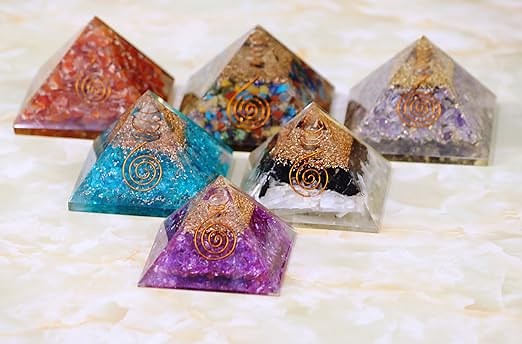 Reiki Healing Crystal Pyramids 