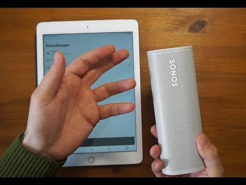 Sonos Roam Wi-Fi setup or change password, connect Bluetooth