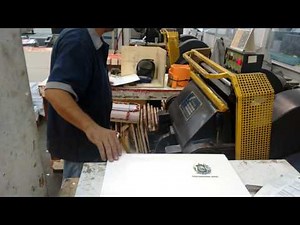 ACERTO EM MÁQUINA DE CORTE E VINCO
