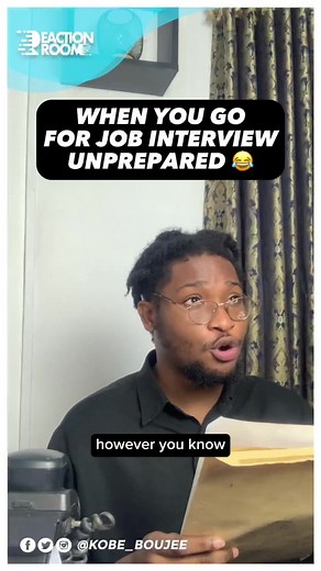 Pov :When you go for job interview unprepared ….. #fyp #foryoupage #jobinterview #pov #ghanatiktok🇬🇭 #viralvideo
