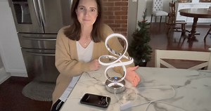 Watch Modern Dimmable LED Table Lamp REVIEW! on Amazon Live