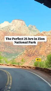Save This For Your Trip to Zion National Park 🥾🏜️ Here’s the perfect 24 hrs itinerary for your trip to @zionnps ⬇️ I have been to Zion a half a dozen times. I’ve done 15 plus trails in the park and spent easily a couple weeks here. The park is incredible and has so much to offer but here’s how I would make the most of my 24hrs. Disclaimer angels landing requires a permit and this is a lot of hiking so feel to break it down if you need too. Let’s get into it 1. Hike Angels Landing for sunrise. 