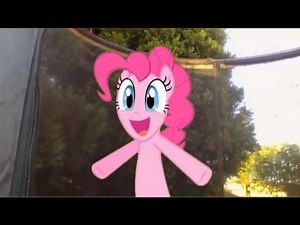 Pinkie Pie Gets a New Trampoline (MLP In Real Life)