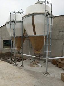 [Hot Item] Farm Equipment Metal Fiberglass Storage Bin for Dry Fresh Nutritious Feed