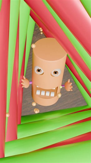 Little Monster Panic AAAA ⚠️⚠️ #alinton3d