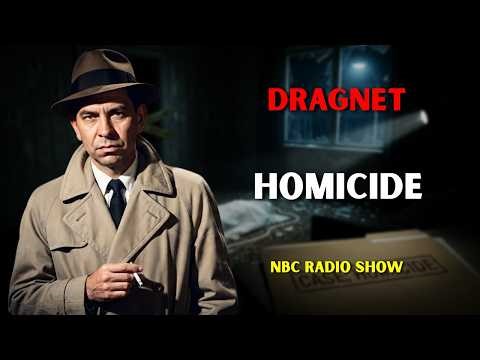 Dragnet: Homicide | Jack Webb | NBC Radio Drama | A Classic Police Case