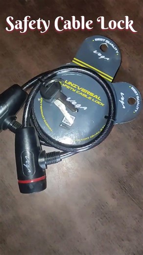 Safety cable lock #shorts #automobile #trending