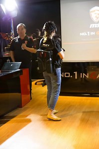 Gamers can easily carry MSI VR One to experience VR games. VR One is the thinnest and lightest VR Backpack PC. #MSI #No1inGaming #1stVRReady #Intel | MSI Gaming
