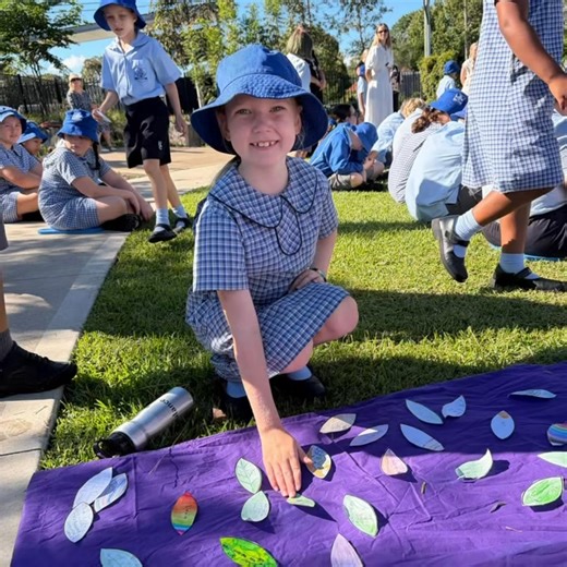 A beautiful morning for Shrove Tuesday in our front garden prayer space 💙 Join us tomorrow at 9am for our Ash Wednesday Mass at Holy Cross church with our primary students. Special thanks to Mrs T for all her preparation and organisation with our Mercy leaders and Year 3 ⭐️ | Holy Cross Primary School, Glendale