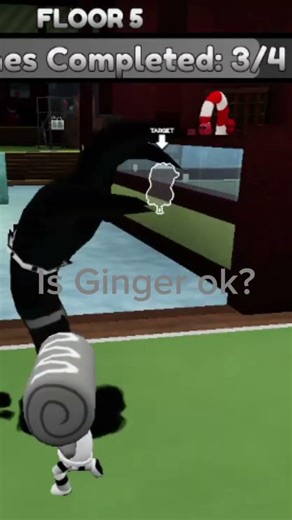 Did we break Ginger? #roblox #dandysworld #dandysworldroblox