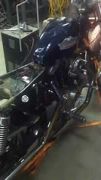 1980 Ironhead - First Startup - Ultimate Electronic Ignition