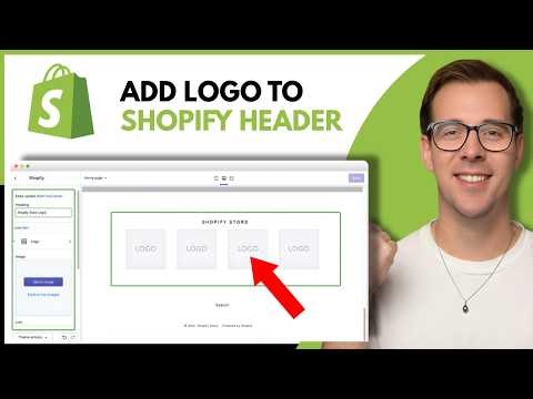 How To Add Logo To Shopify Header (Step By Step)