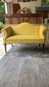 29K views · 179 reactions | Can you chalk paint a fabric on your outdated sofa with great results? Sure you can! It only takes paint, a brush and a water mister. Nothing gets easier than that! I will be applying another coat of paint upon drying and something a little extra. In the end will be sealing it with clear wax. Stay tuned.  | ReLove ReStore | Facebook