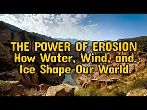 The Power of Erosion: How Water, Wind, and Ice Shape Our World