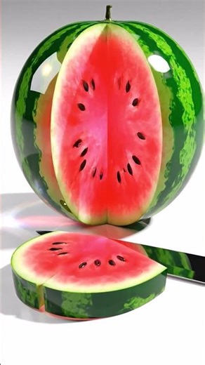 3D Fruit Slice Simulation | Transparent & Detailed Animation