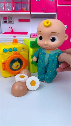 ASMR Toy Unboxing Cocomelon & Washing Machine Set | Satisfying Toy Play With Mochi Toys