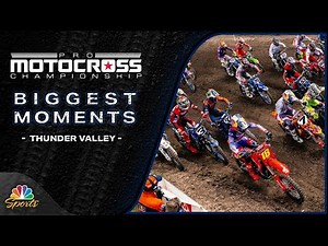 Pro Motocross 2025 highlights: Thunder Valley National biggest moments | Motorsports on NBC