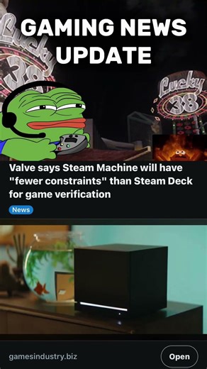 Valve says Steam Machine will have"fewer constraints" than Steam Deck for game verification