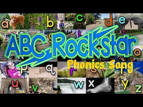 ABC Rockstar - ABC Song with Letter Sounds - Kindergarten Edition!