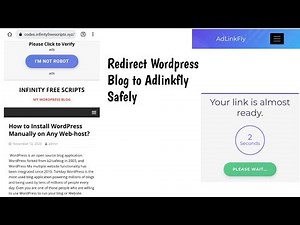 Redirect Wordpress Blog To Adlinkfly | Increase Your Url Shortener Earing | WP Safehided