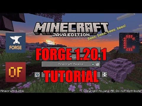 Install Forge & Optifine 1.20.1 (Mod Minecraft 1.20.1) | Install Guide Tutorial with Shaders