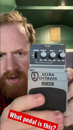 What does this pedal do? Behringer Ultra Octaver 300