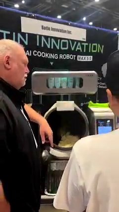 Showcasing the latest and greatest in culinary tech on the #2023RestaurantShow floor. 🤖 From robots that deliver food to AI cooking machines, we have so much for you to uncover this weekend. 🙌 | National Restaurant Association