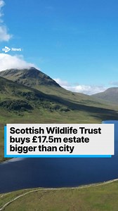 A nature conservation charity has secured a Highlands estate larger than the city of Dundee, hailing it as an “important milestone” in tackling the climate crisis. The Scottish Wildlife Trust now owns the 7,618-hectare Inverbroom Estate following its largest ever land acquisition. The £17.5 million purchase has been made possible through a gift from a private donor – the largest donation in the trust’s 60-year history. #stvnews #scotland #nature #scottishwildlifetrust | STV News