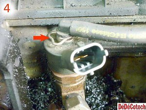 Remplacement des joints d'étanchéité des injecteurs moteur PSA 2.0 HDI 90 CH