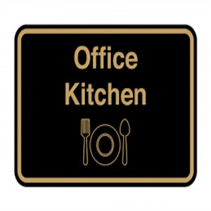 [Hot Item] Premium Customized Staff Dining Room Sign Signage for Easy Identification