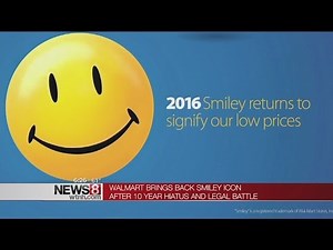 Wal-Mart revives smiley face image for price marketing