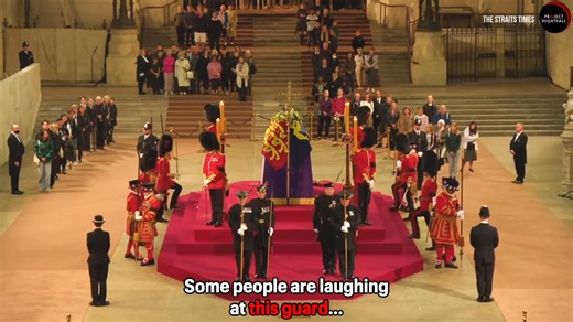 Royal guard faints at Queen's funeral