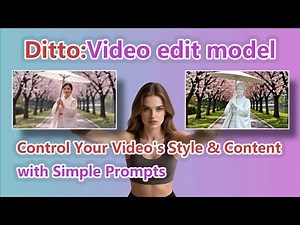 This Changes EVERYTHING for AI Video! Meet Ditto: Cinematic Redrawing in ComfyUI with Just Text.