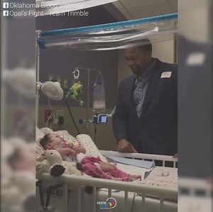 187K views · 567 shares | Daddy and daughter share a special moment in hospital.  | Positive Energy+ | Facebook