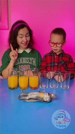 Juice Juggling: A Fun Cup Challenge!🍹✨