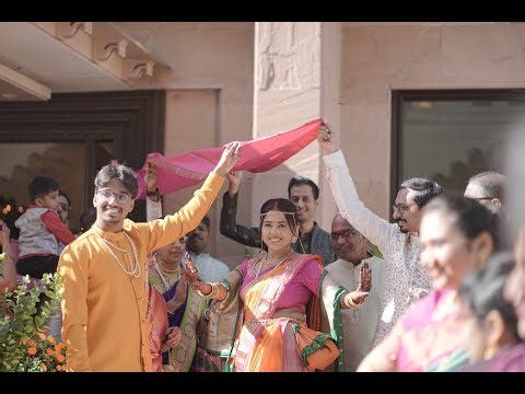 Marathi Bride Baraat Entry