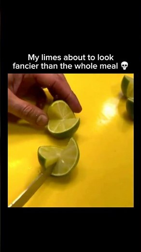 This Lime Cutting Trick Is Pure Art 🍋