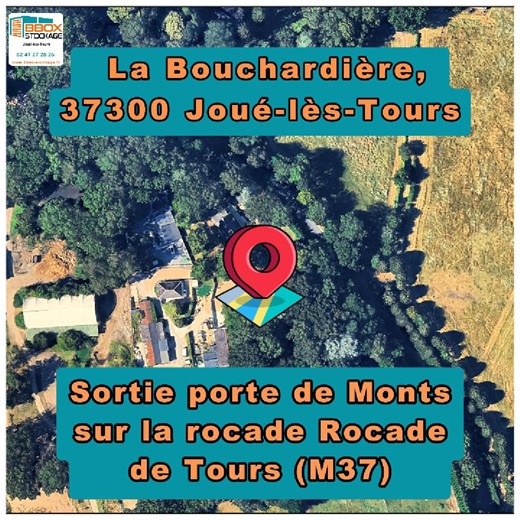 BBOX STOCKAGE (37) Joué-lès-Tours on Instagram: "📍🌍 BBOX-STOCKAGE est situé à seulement 1 minute de la rocade de Tours, sortie n°4 Porte de Monts, entre Chambray-lès-Tours et Joué-lès-Tours. Un accès rapide et pratique pour tous vos besoins de stockage. 📦 Des box sécurisés de 2 m² à 11 m², adaptés aux particuliers comme aux professionnels. 💬 Contactez-nous dès aujourd’hui pour trouver la solution de stockage qui vous correspond. 📞 02 47 27 28 26 🌐 www.bbox-stockage.fr #Stockage #box #boxde