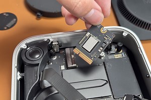 The new Mac Mini takes a small step toward upgradeable storage