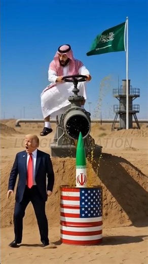 Oil Diplomacy Funny Animation! 😂🛢️ #shorts