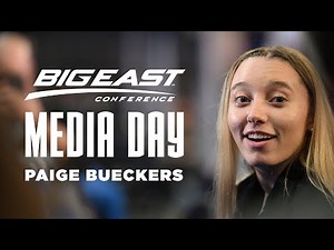 Paige Bueckers | BIG EAST Media Day Interview