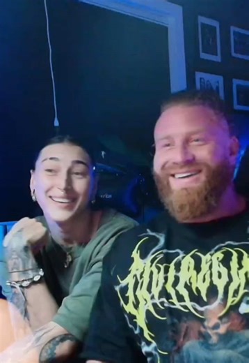 😂😂 orange creamy {@Rhea Ripley} {@Buddy Matthews} #rhearipley #buddymatthews #stream #wwemami #aewbuddy