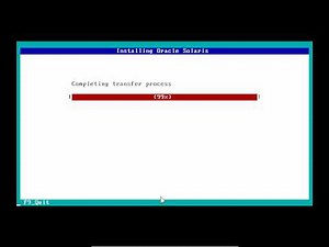 Solaris SunOS installation