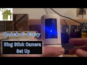 Ring Stick Up Camera - Easy Set Up Walkthrough