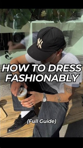 How to Dress Fashionably (Men's Full Guide)👔🔥 #shortsfeed #shorts #mensfashion
