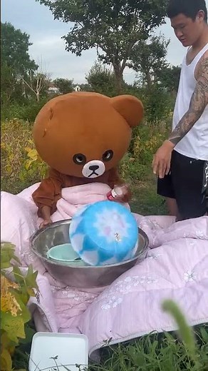 If I don’t get beaten for a day, I feel uncomfortable all over. Watch Pippi Bear and laugh again an