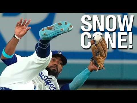 MLB's Best Snow Cone Catches!