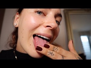 ASMR | SPIT Painting YOU with New Gel Nails! *Intense Mouth Sounds*